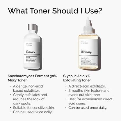 The Ordinary Glycolic Acid Smoothing Daily Toner for More Even-Looking Skin Tone