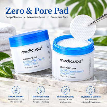 Medicube Toner Pads Zero Pore Pad 2.0