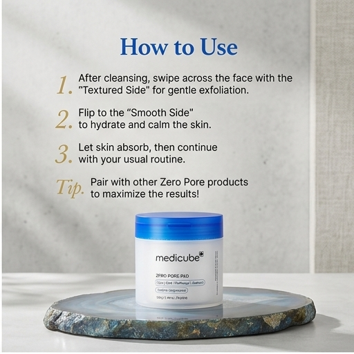 Medicube Toner Pads Zero Pore Pad 2.0